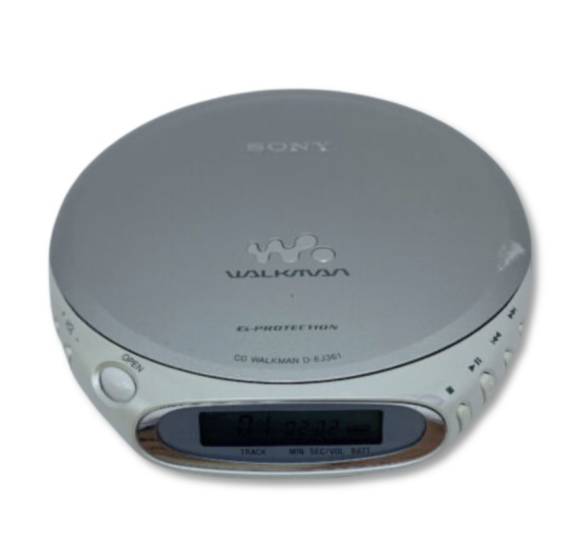 Sony D-EJ361 Baladeur CD Syst. Antichoc Gris argent