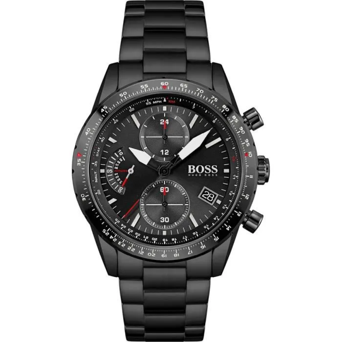 Hugo Boss Aero Quartz Noir Acier