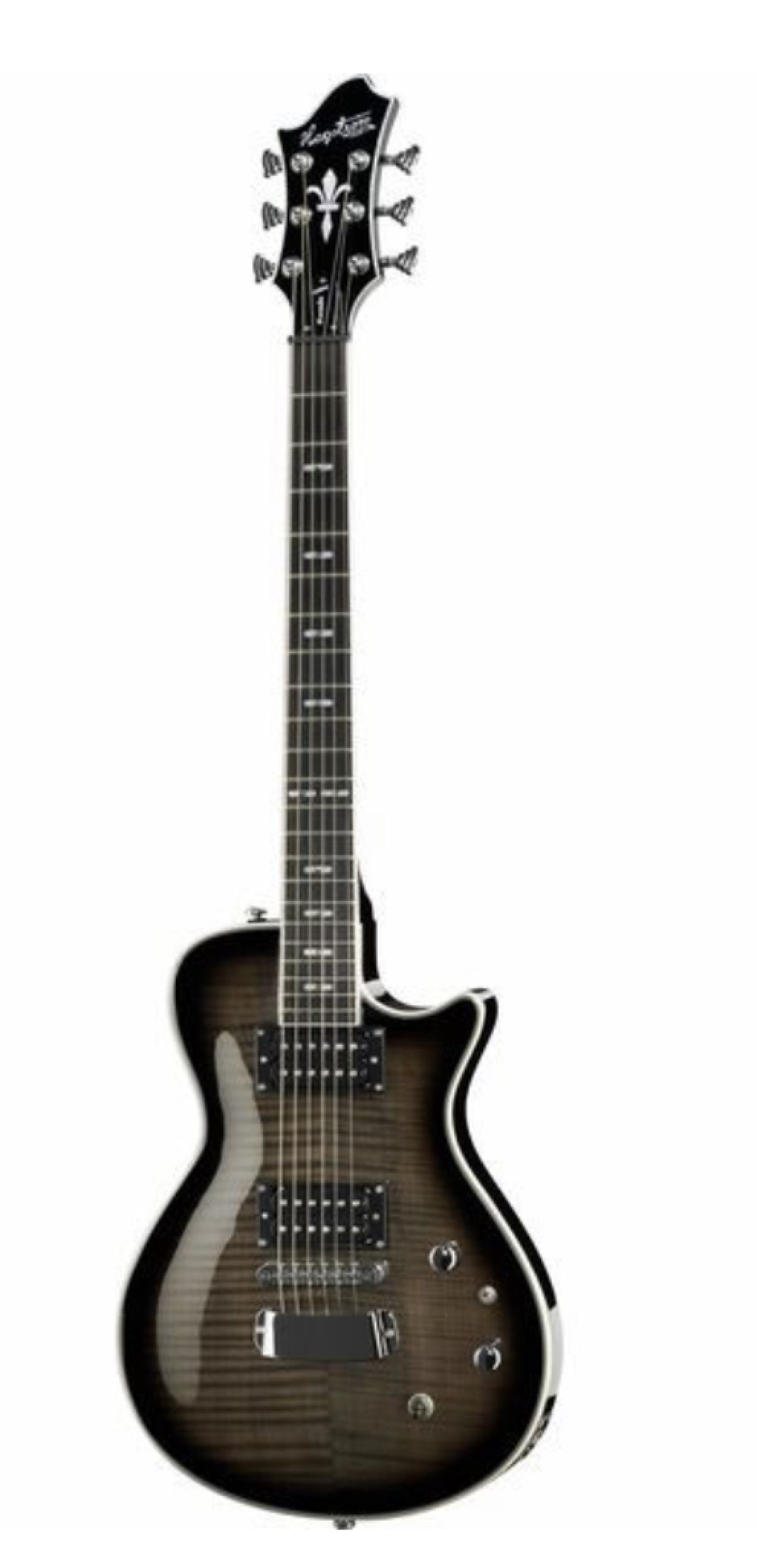 Hagstrom Noir / Gris Type LP Single cut Droitier
