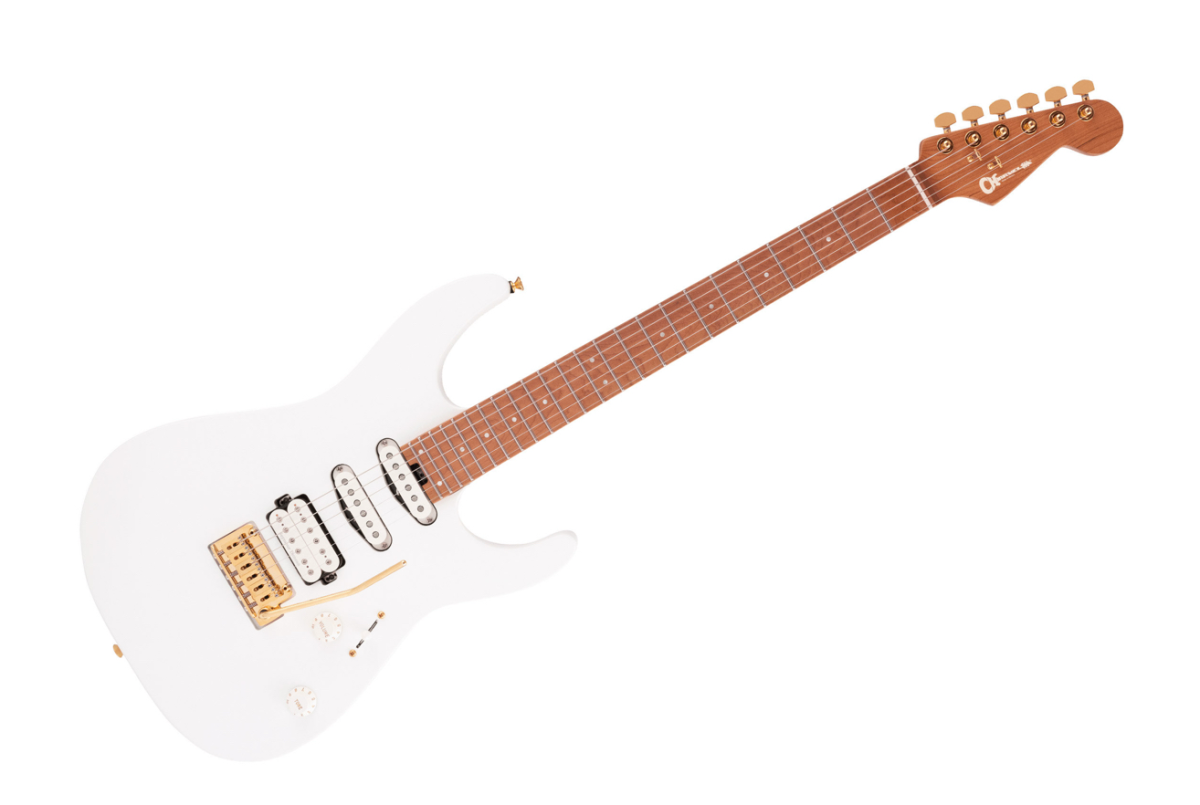 Charvel Pro-Mod DK24 Blanche Type ST Droitier