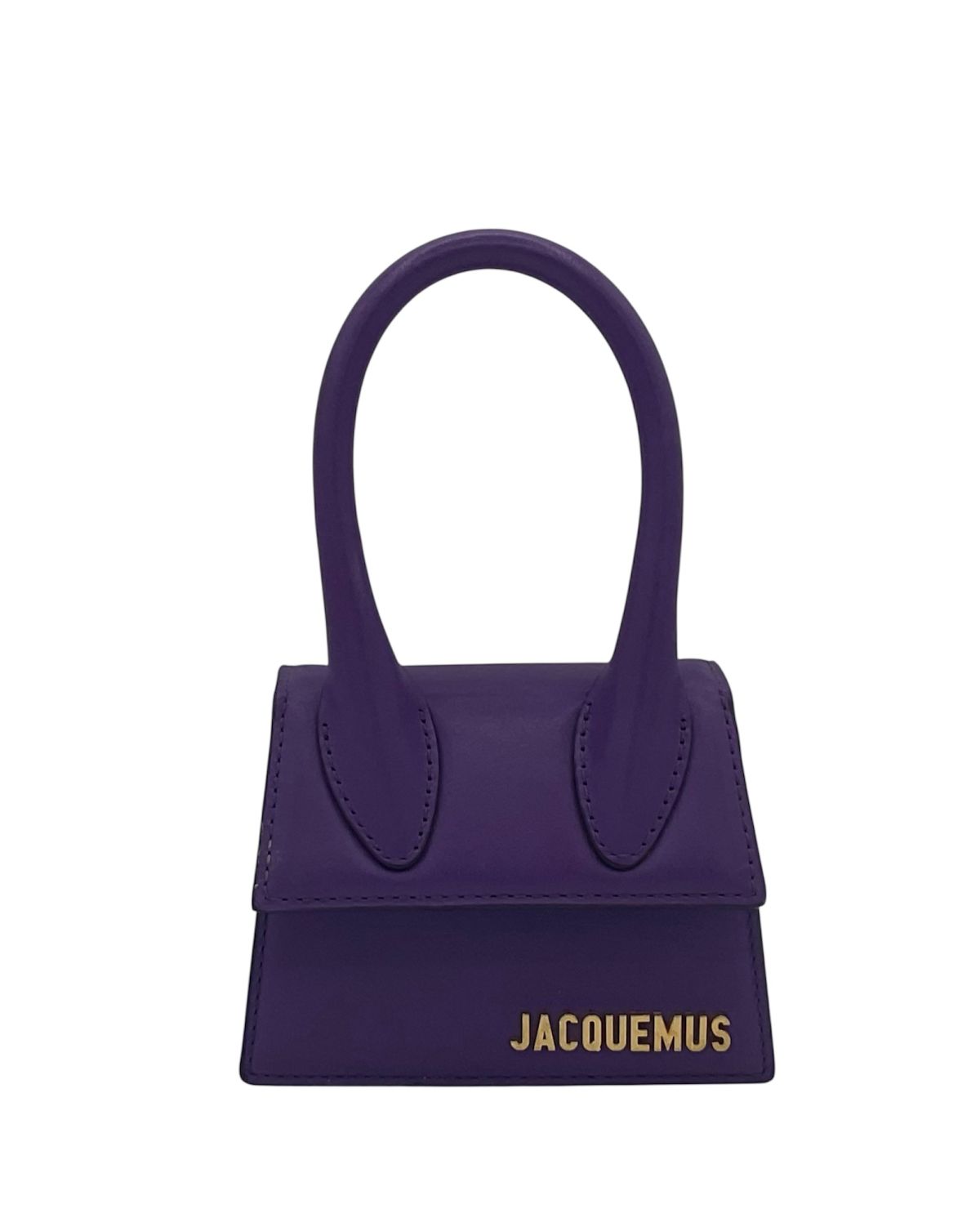 Jacquemus Le Chiquito  Cuir Violet
