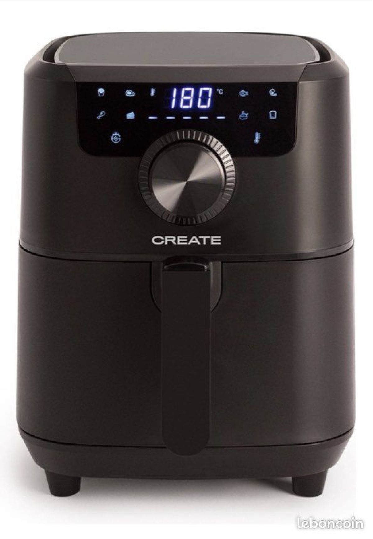 create Fryer air pro Friteuse Noir