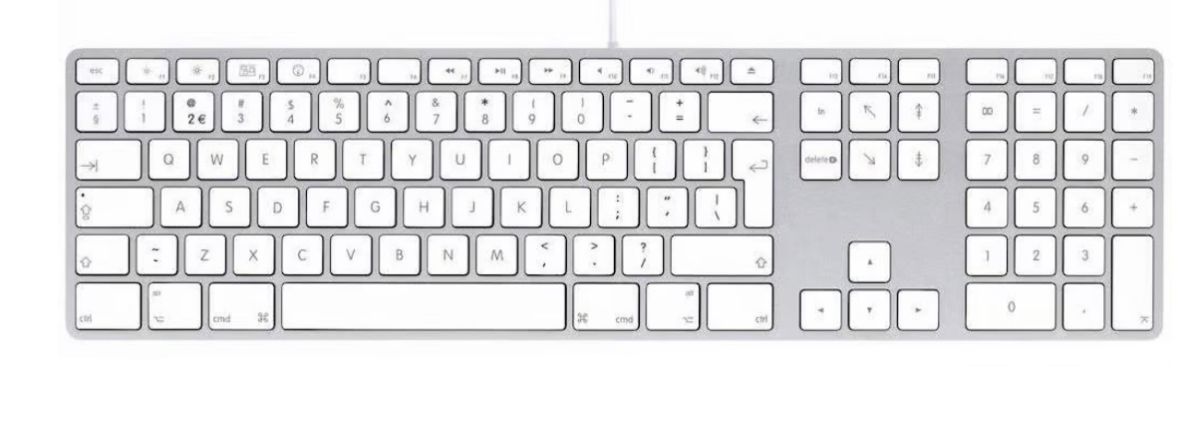Apple Magic Keyboard A1243 Clavier Blanc