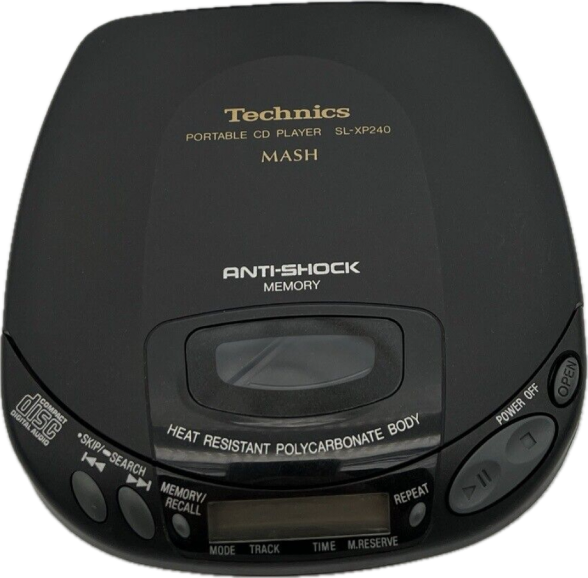 Technics SL-XP240 Baladeur CD Noir