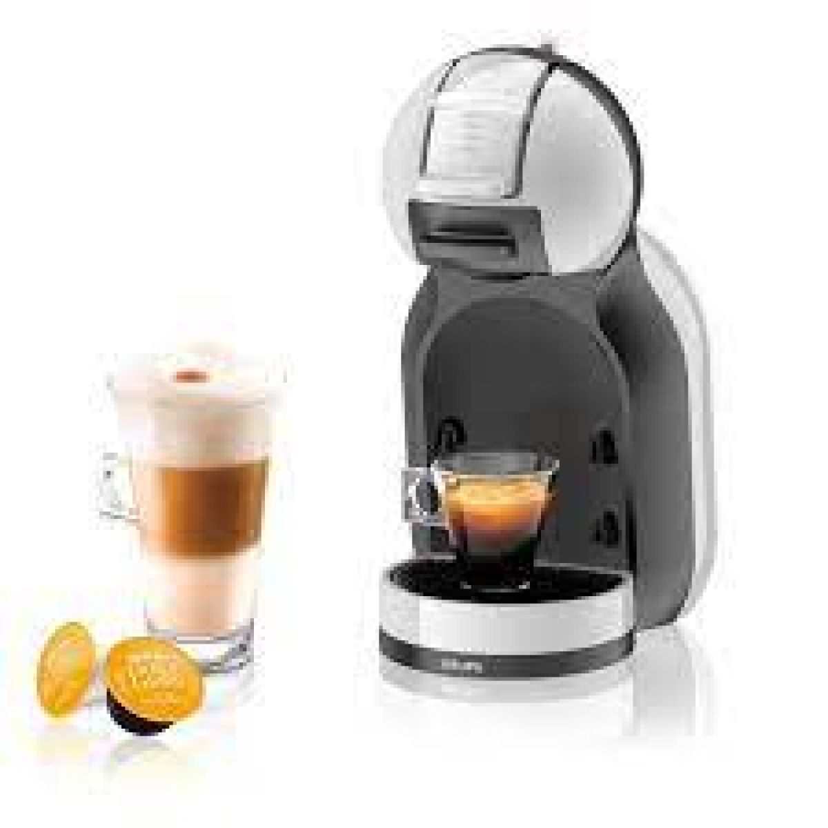 Krups KP120 Dolce Gusto Cafetière à dosette ou capsule Gris