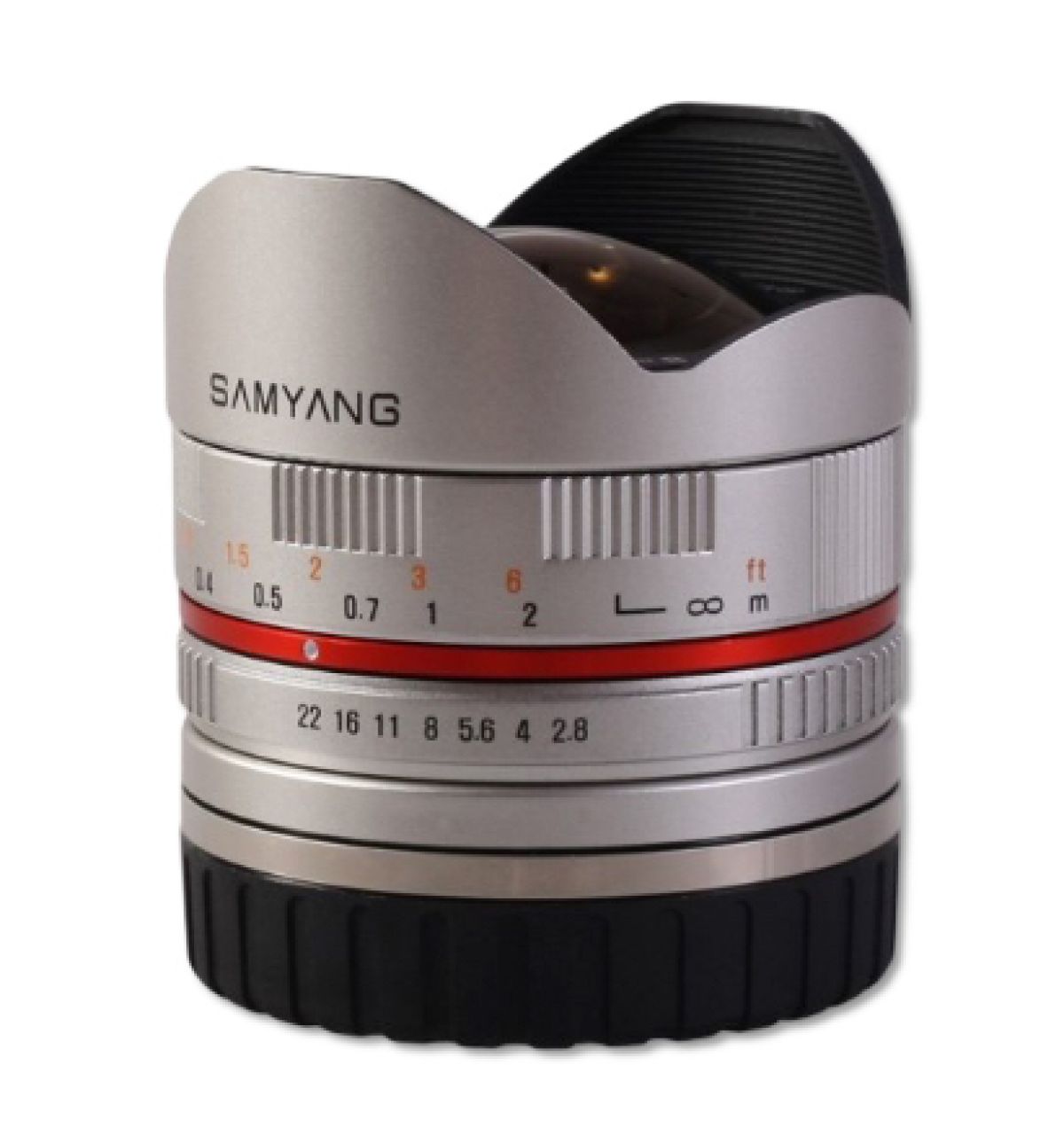 Samyang 8mm F2.8 Fish Eye Fisheye pour Fujifilm Hybride