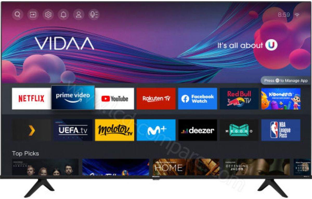 Hisense 43A6BG Smart TV 4K