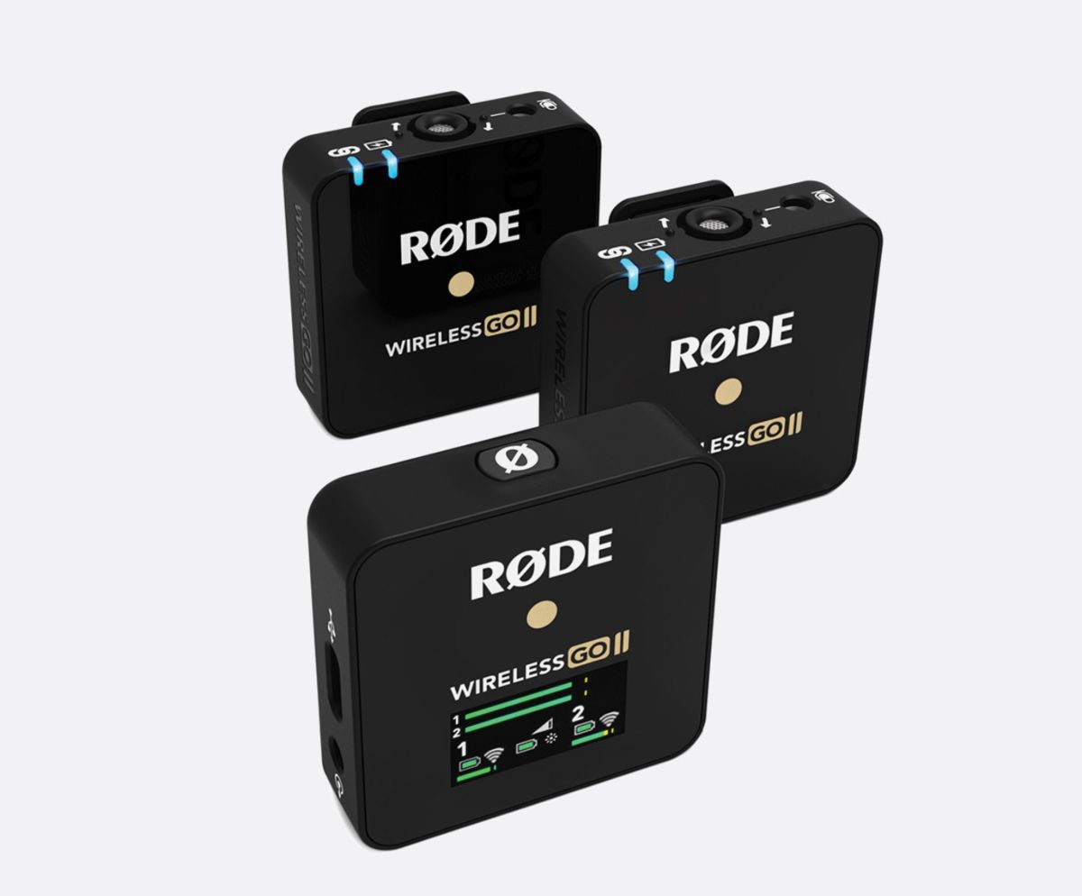 Rode Wireless GO II Micro smartphones Kit Double 2 micros + 1 récepteur