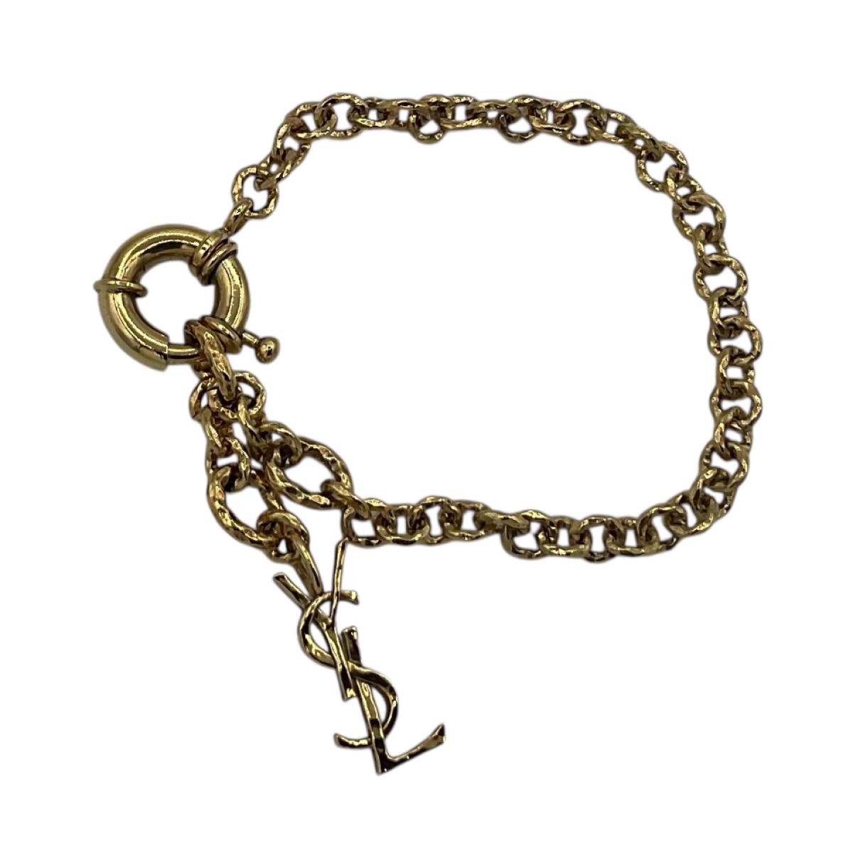 Saint Laurent YSL Petite Chaîne  Acier Doré
