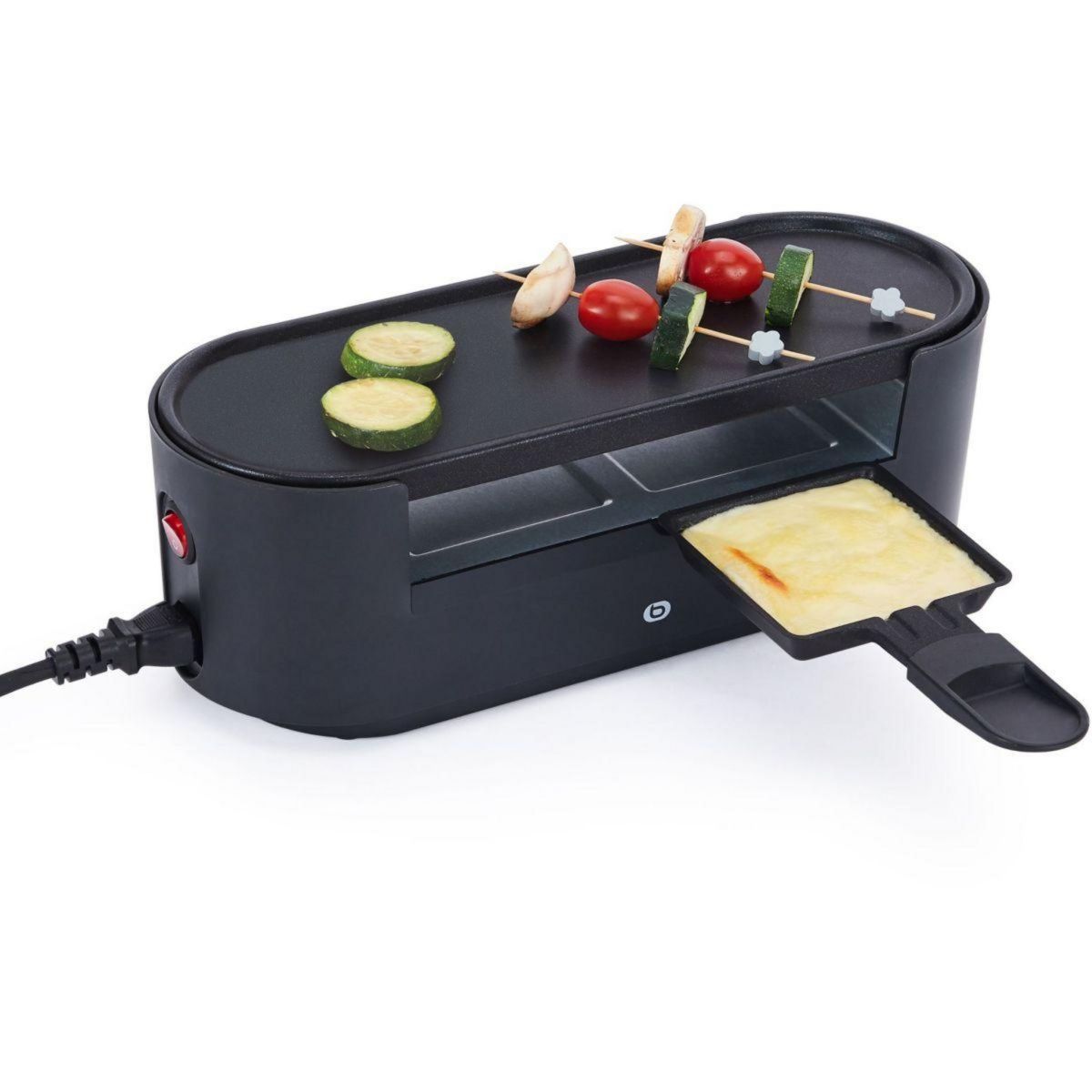 Essentiel B Raclette Duo Appareil à raclette Noir