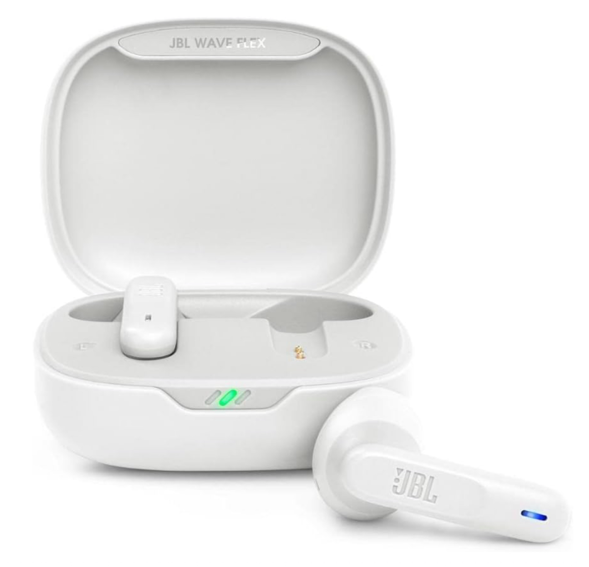 JBL Wave Flex Ecouteurs Intra-auriculaires  BLANC