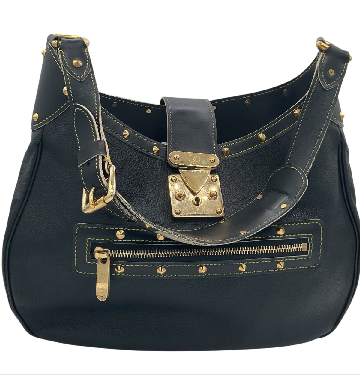 Louis Vuitton L’Affriolant  Cuir de chèvre Noir et doré