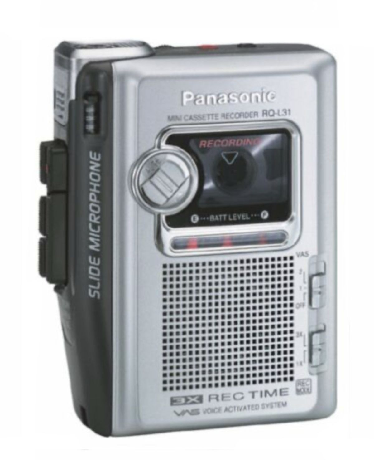Panasonic RQ-L31 Magnétophone à K7 Gris argent