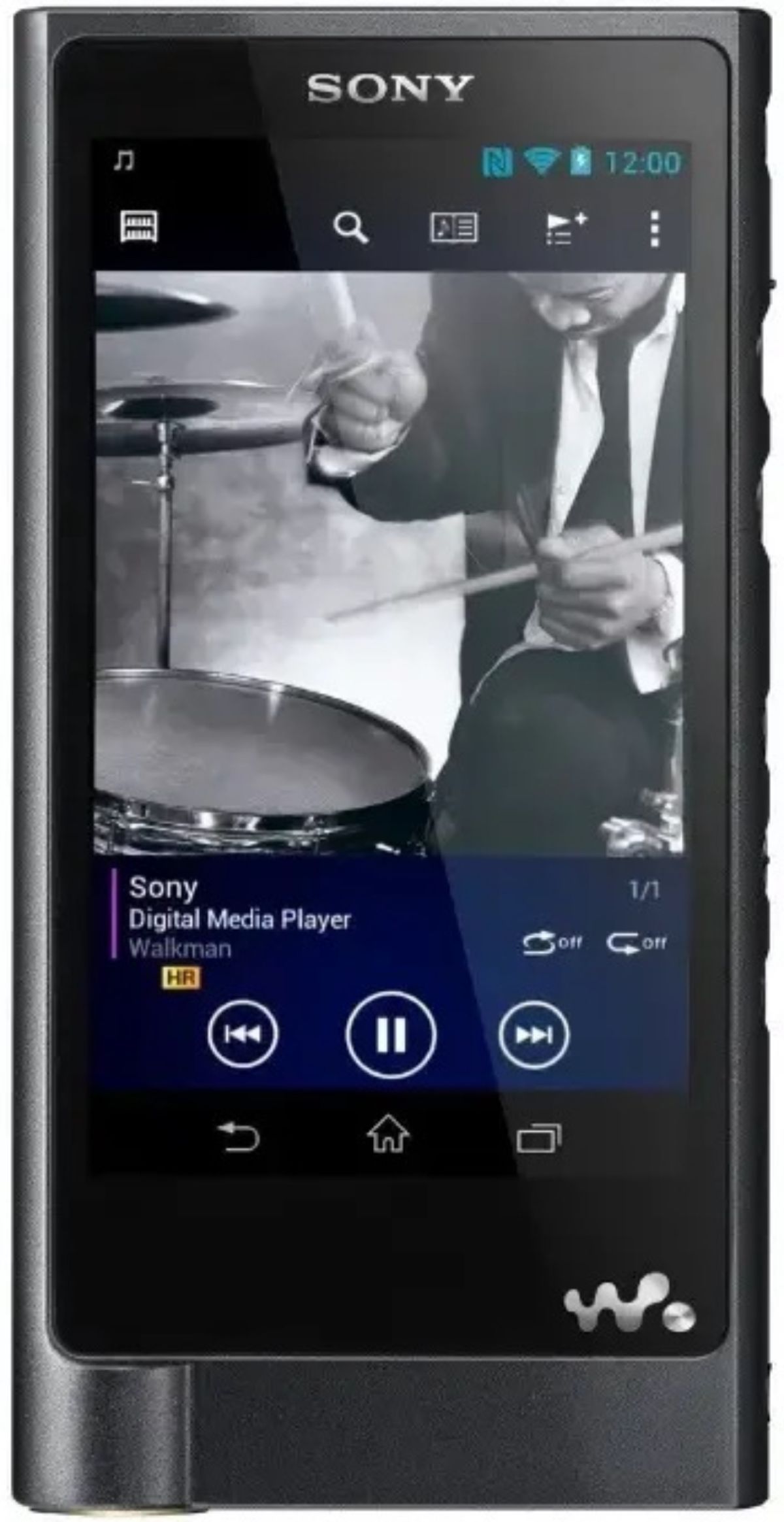 Sony NW-ZX2 Baladeur CD/MP3 Noir 128 Go