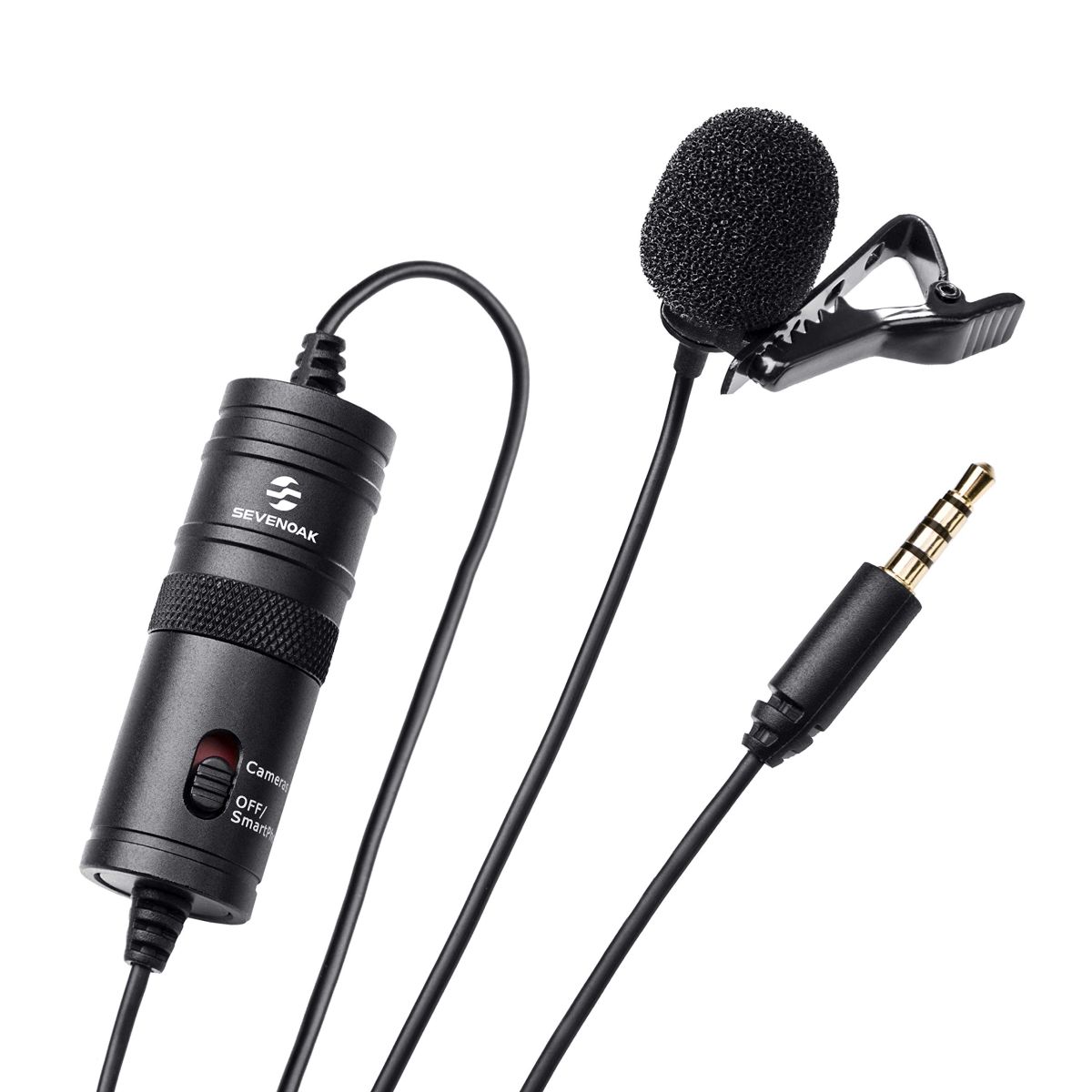 Boya BY-M1 Mic Serre-tête / cravate Noir