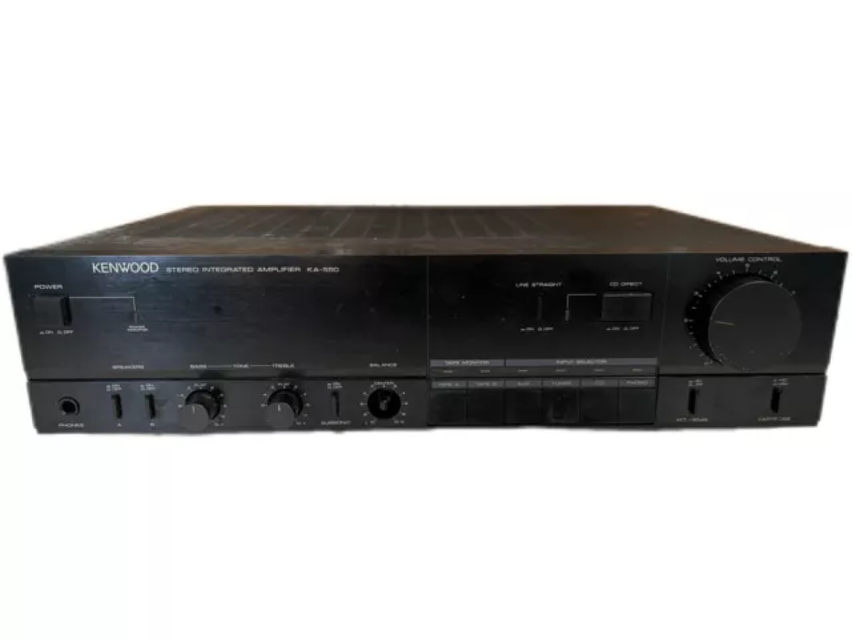 Kenwood KA-550 Stéréo  Noir