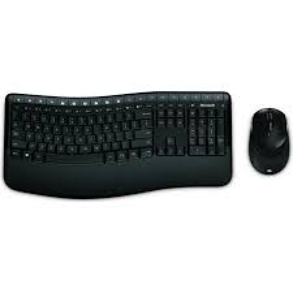 Microsoft Wireless comfort keyboard 5000 Clavier / souris sans fil Noir