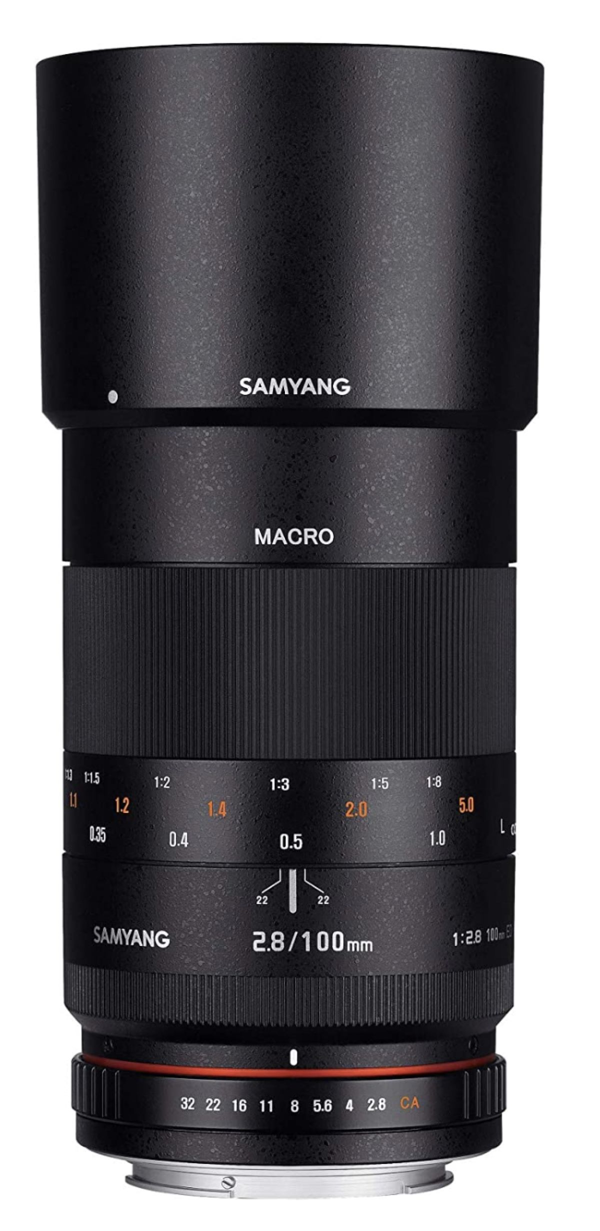 Samyang 100mm f/2.8 ed umc macro Macro pour Canon Reflex