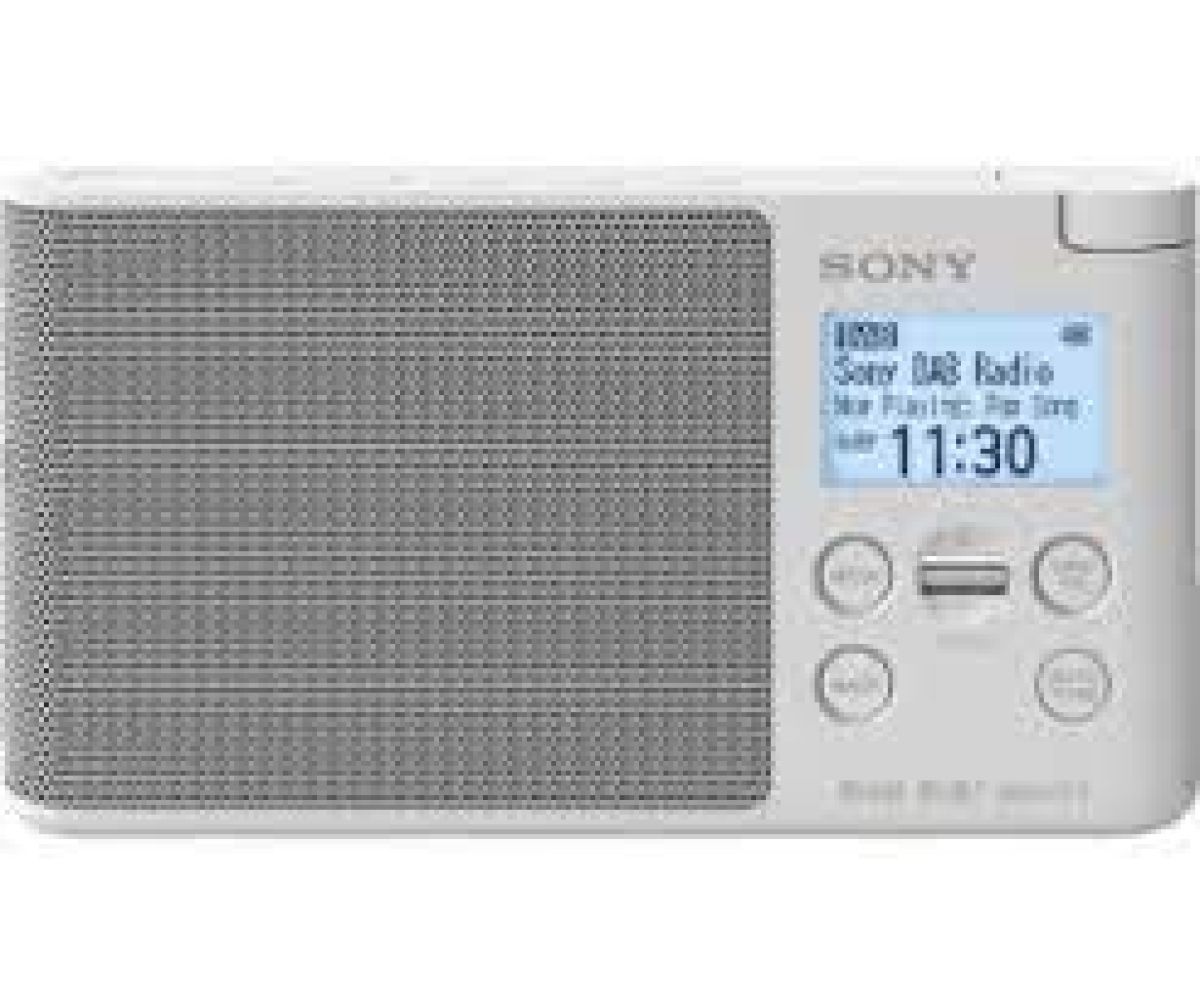 Sony XDR-S41D Radio Portable Blanc