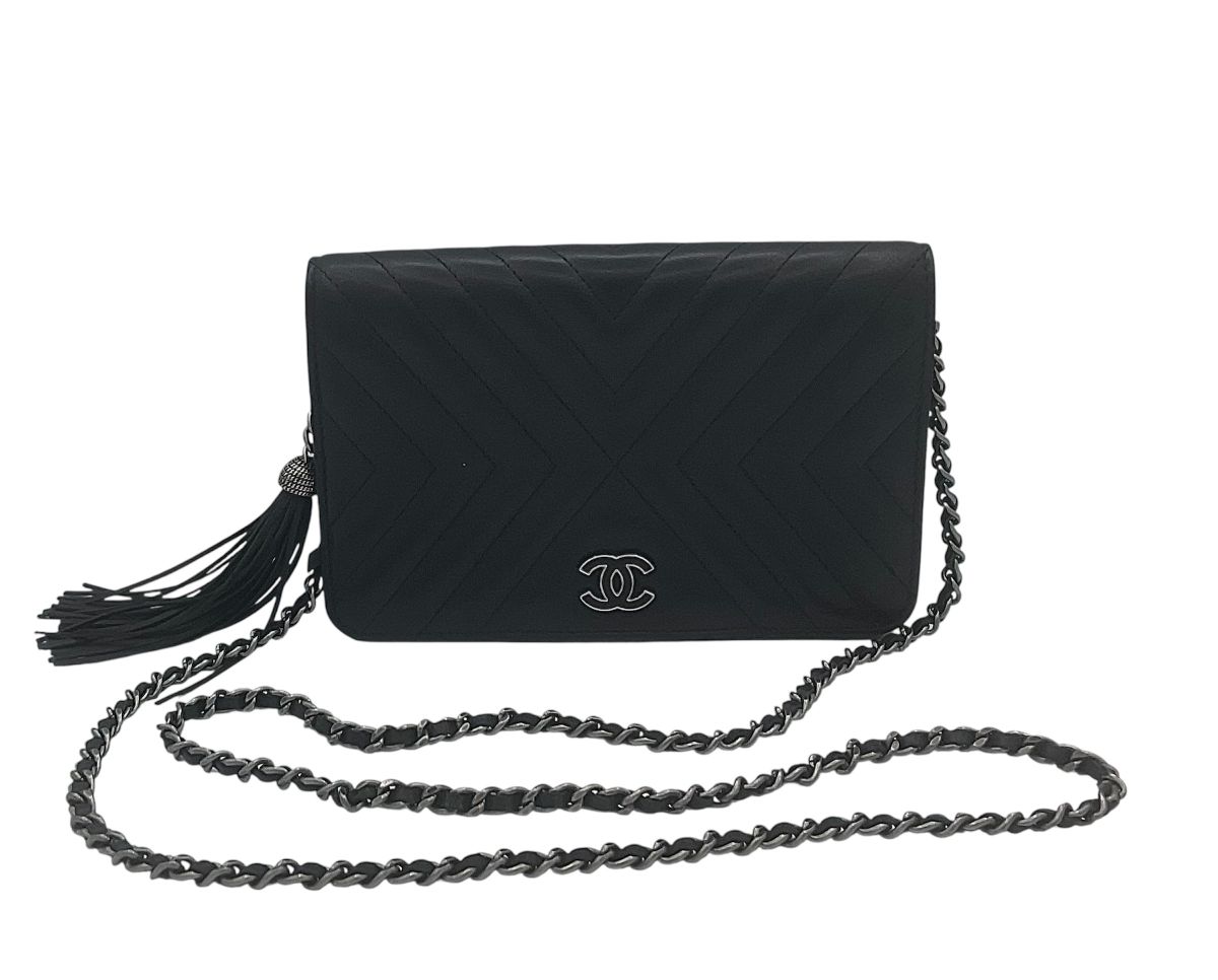 Chanel Wallet On Chain Medium Cuir Noir