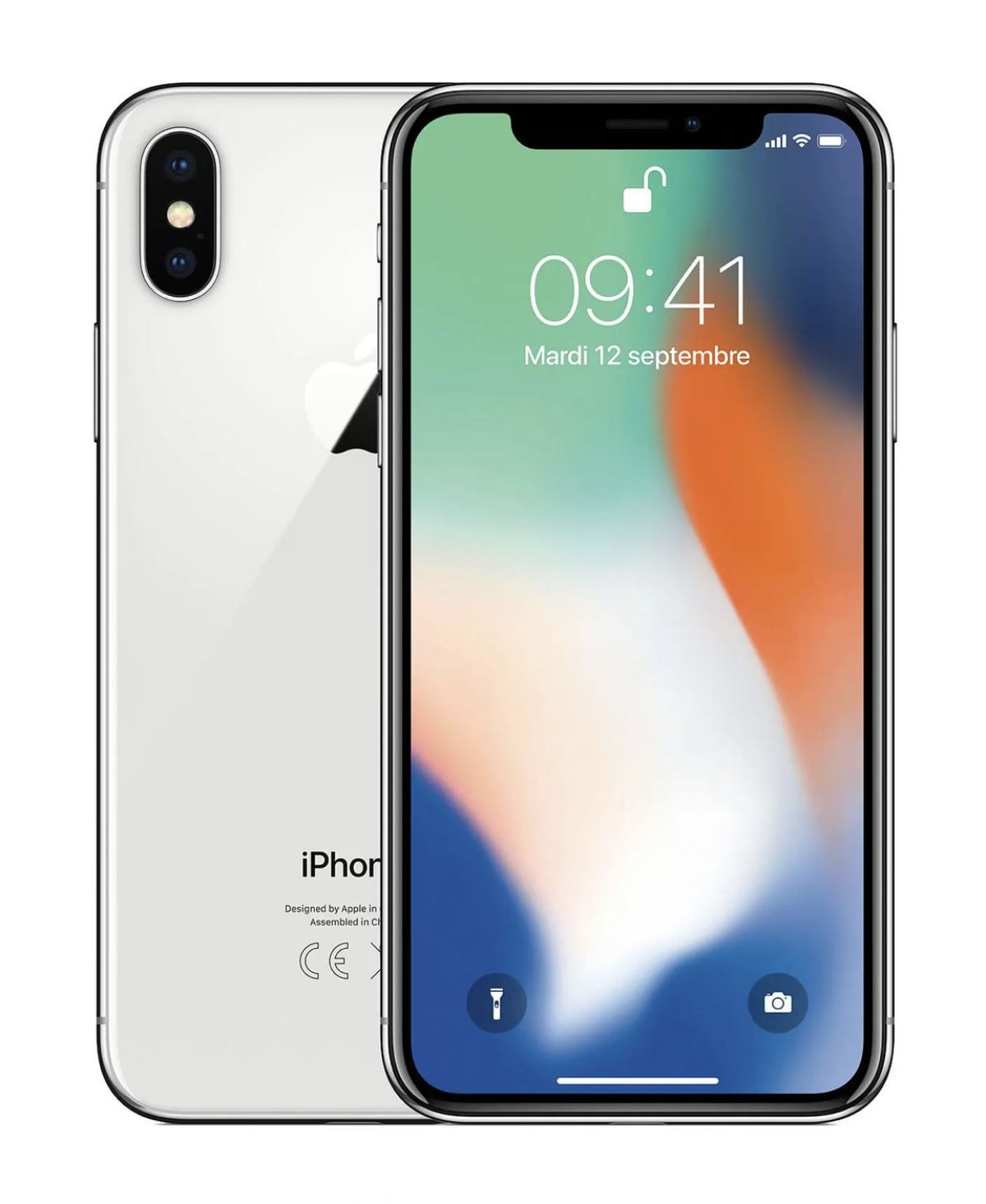 Apple iPhone X 64 Go Blanc Débloqué