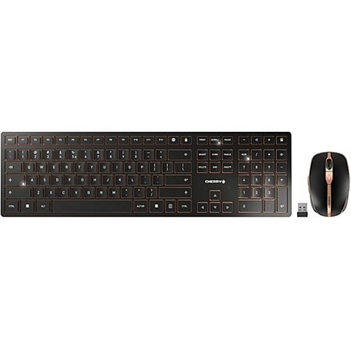 Cherry DW9000 slim Clavier + Souris sans fil