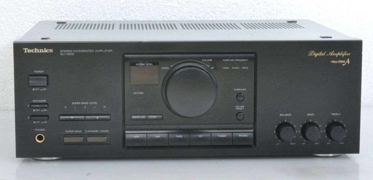 Technics SU-X502 Stéréo  Noir