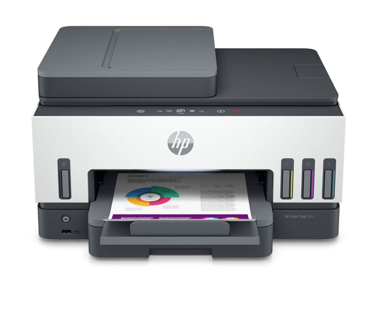 HP Smart Tank 7605 Imprimante Blanc/Noir