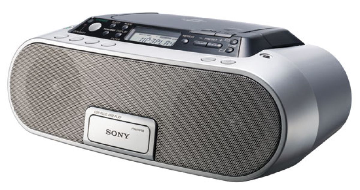 Sony ZS-PS20CP Lecteur CD  Gris Poste