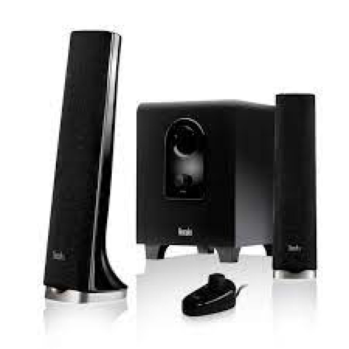 Hercules 2.1 Slim Enceintes PC Noir