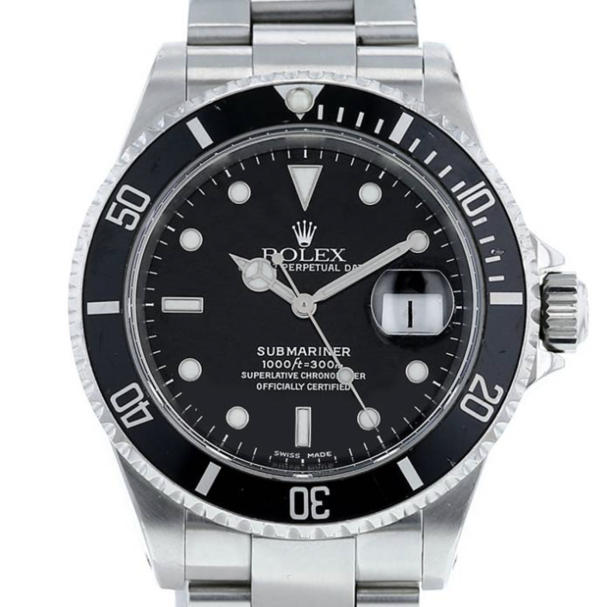 Rolex Submariner Odyster Perpetual Date Automatique Acier Noir