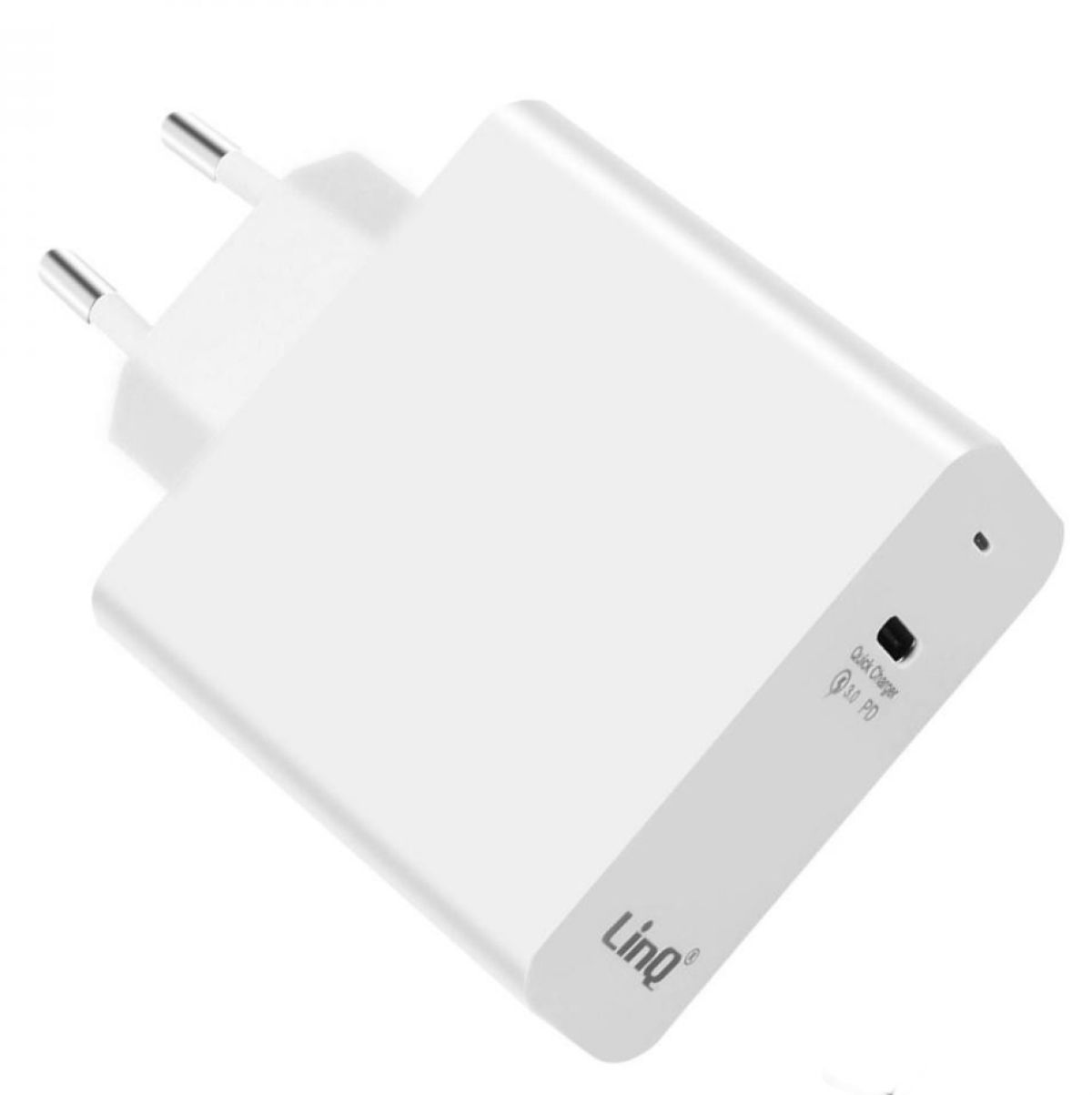 LinQ TYPE-C Charger with PD 60W Chargeur rapide Blanc