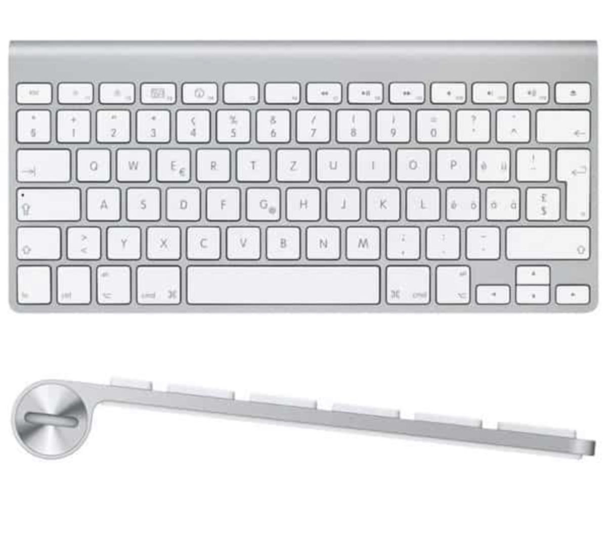Apple A1255 Clavier Sans Fil Blanc