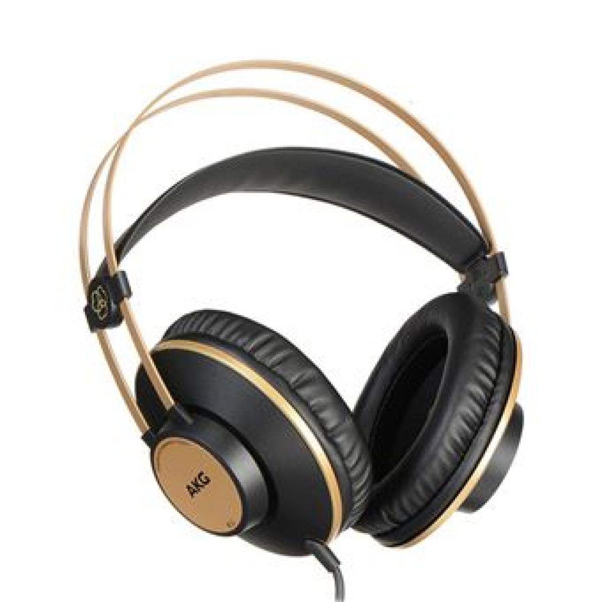 AKG K92 Casque Arceau Filaire Noir / Or