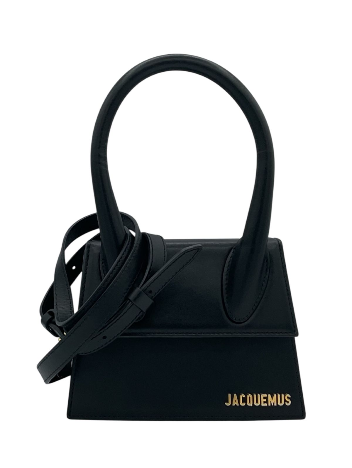 Jacquemus Le Chiquito Moyen Cuir Noir