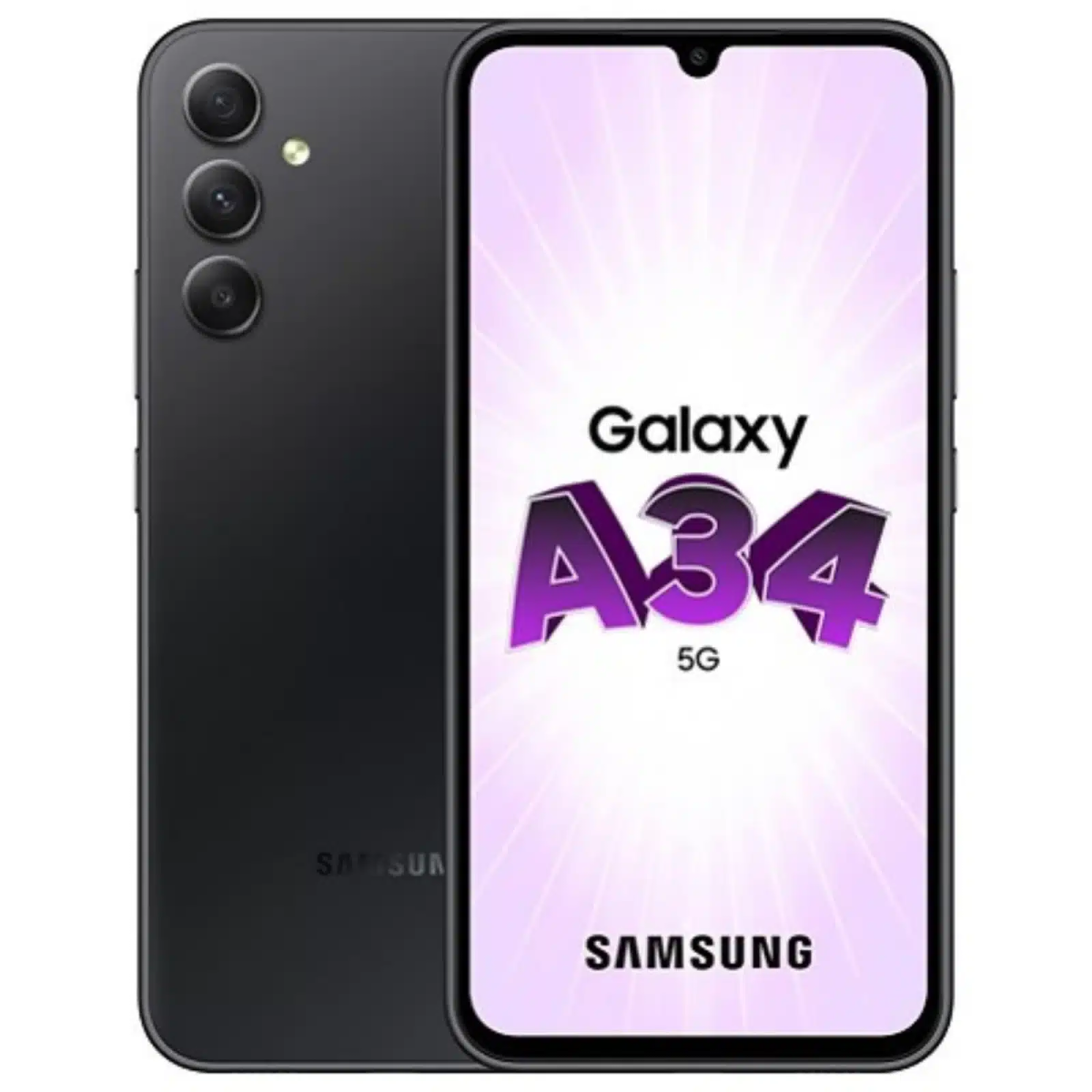 Samsung Galaxy A34 5G 128 Go Noir Débloqué