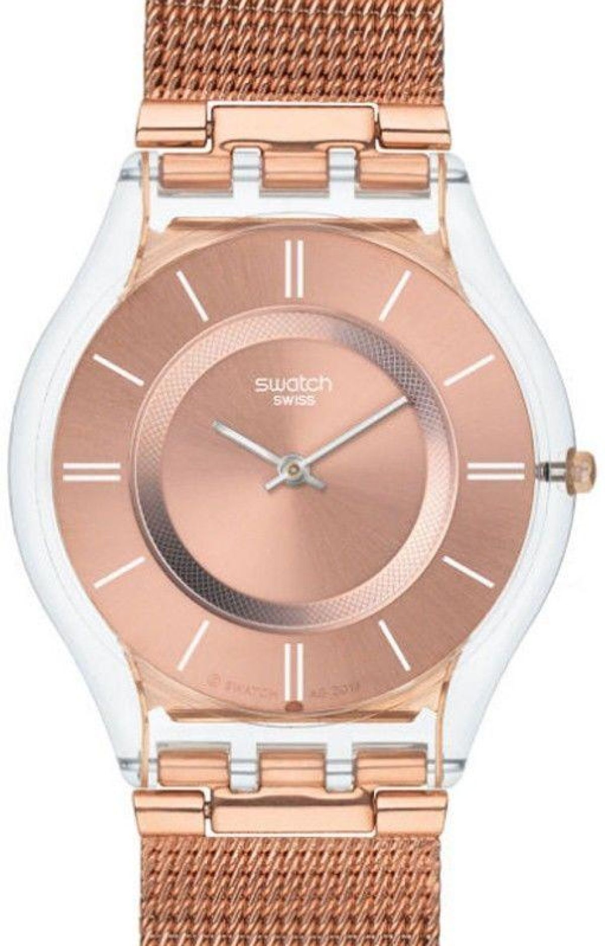 Swatch Hello Darling SS08K104M Quartz Bronze Acier