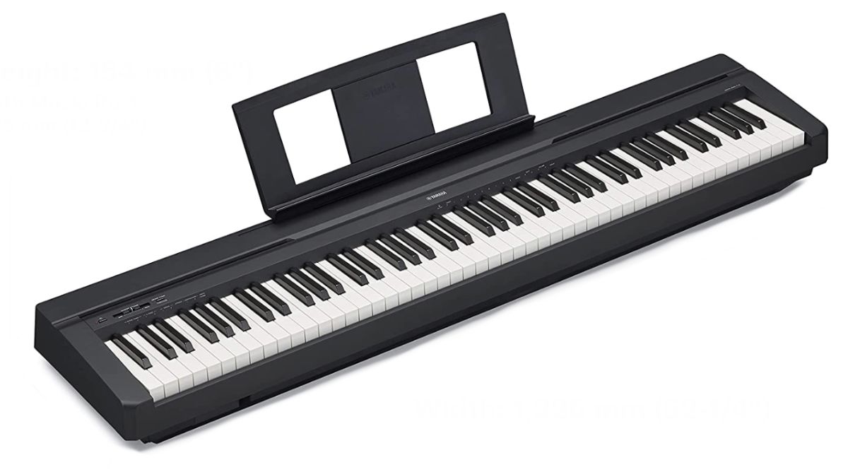 Yamaha P-45B Piano numérique portable / scène Noir mat Toucher lourd lesté 88 touches