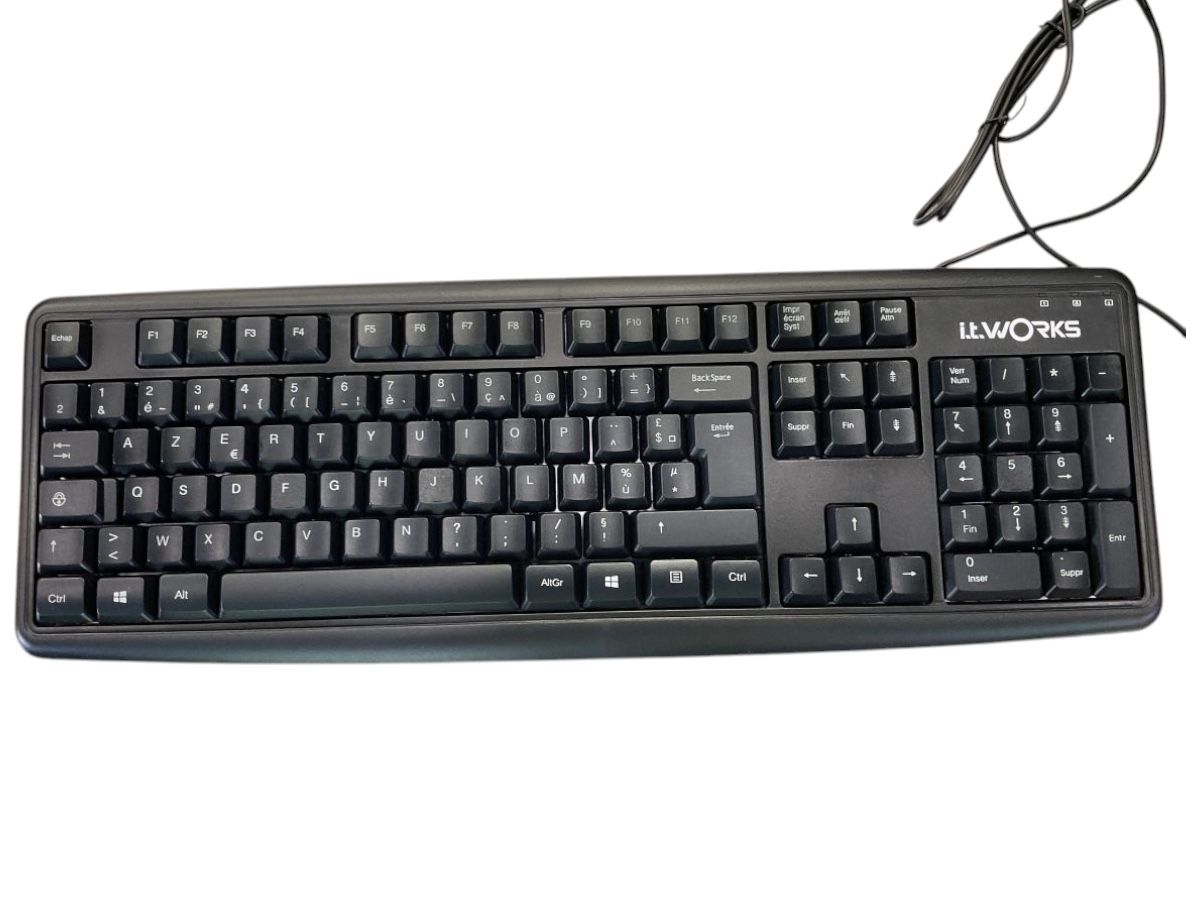 IT Works KC04 clavier Noir