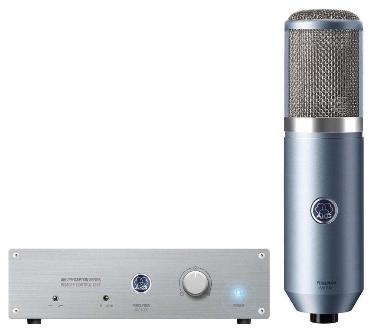 AKG Perception 820 Tube Micro à condensateur Bleu