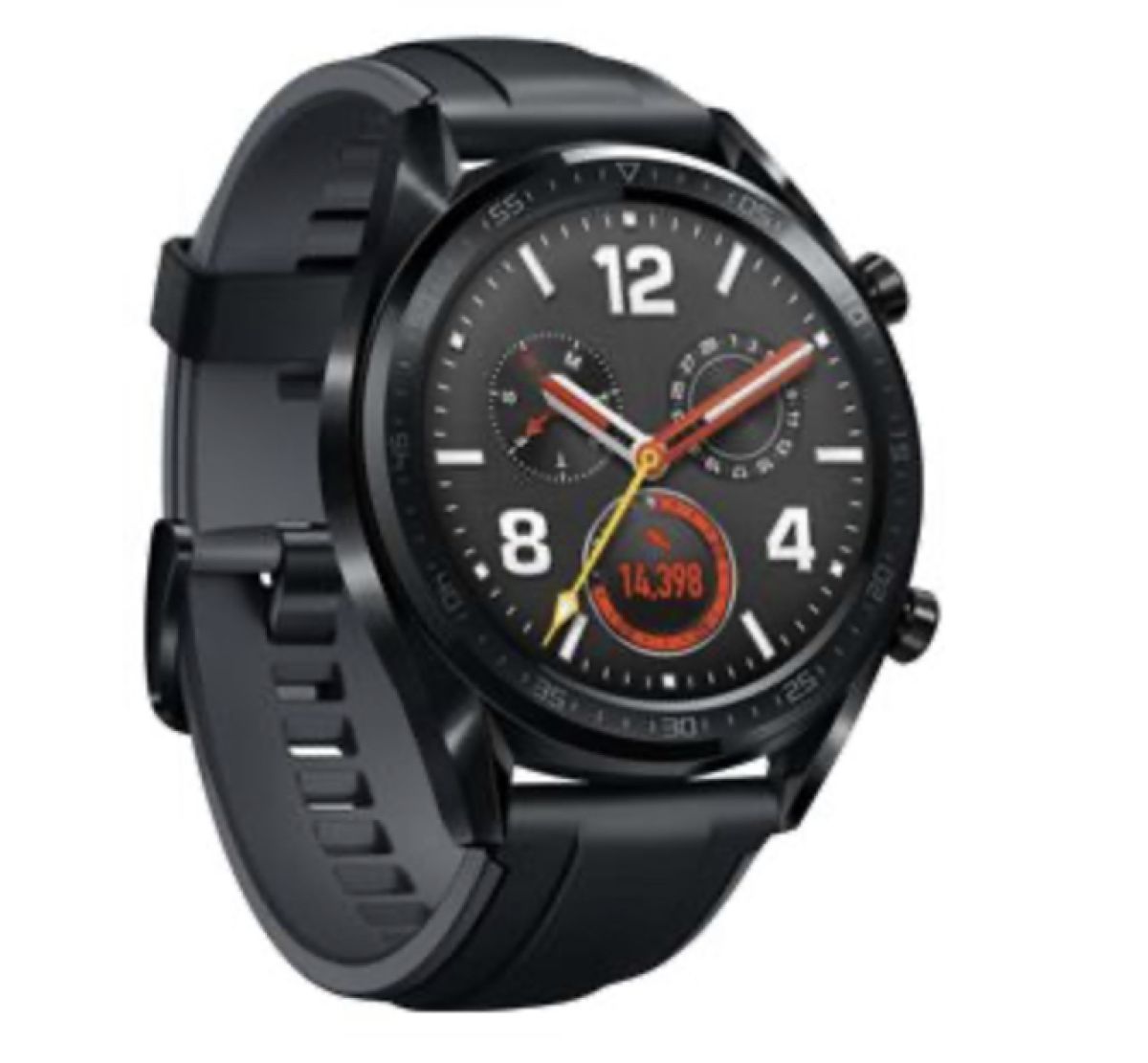 Huawei Watch GT Noir Bracelet silicone Noir