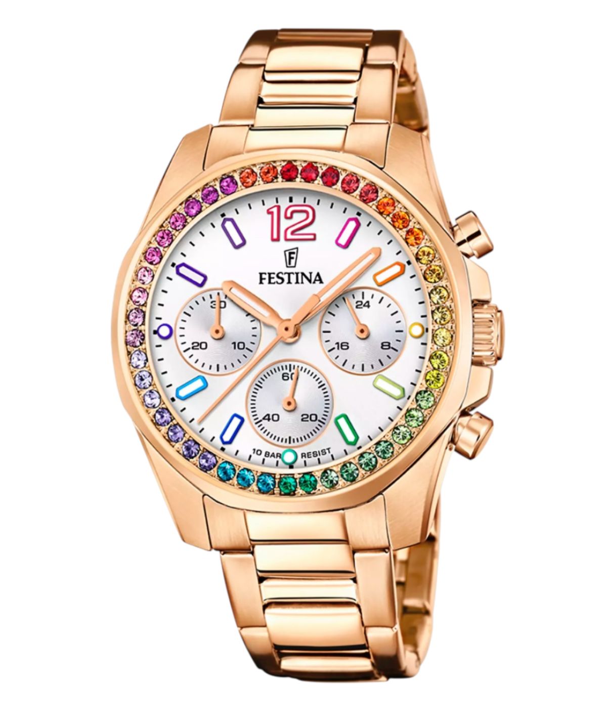 Festina F20609 Quartz Blanc Acier