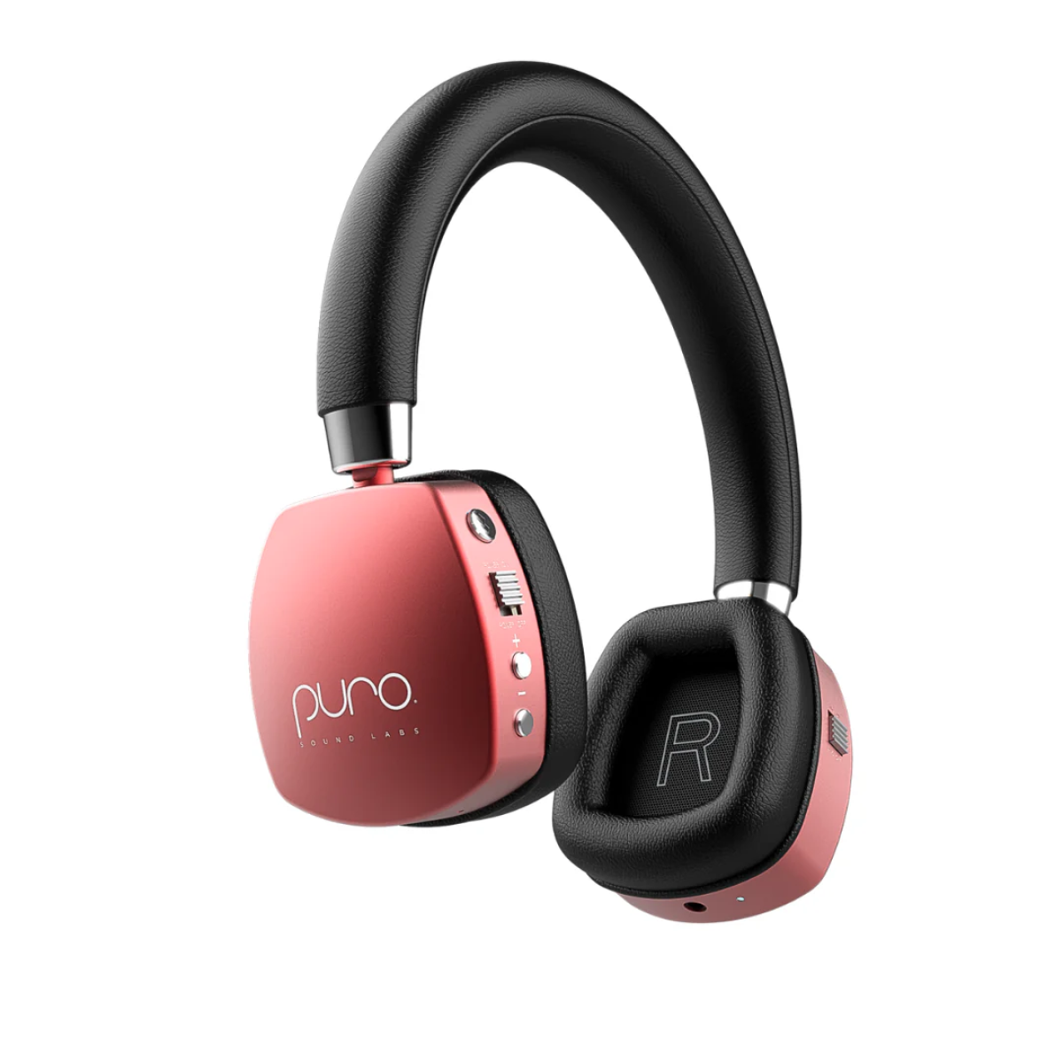Puro PuroQuiets Plus Casque Arceau Bluetooth Rouge