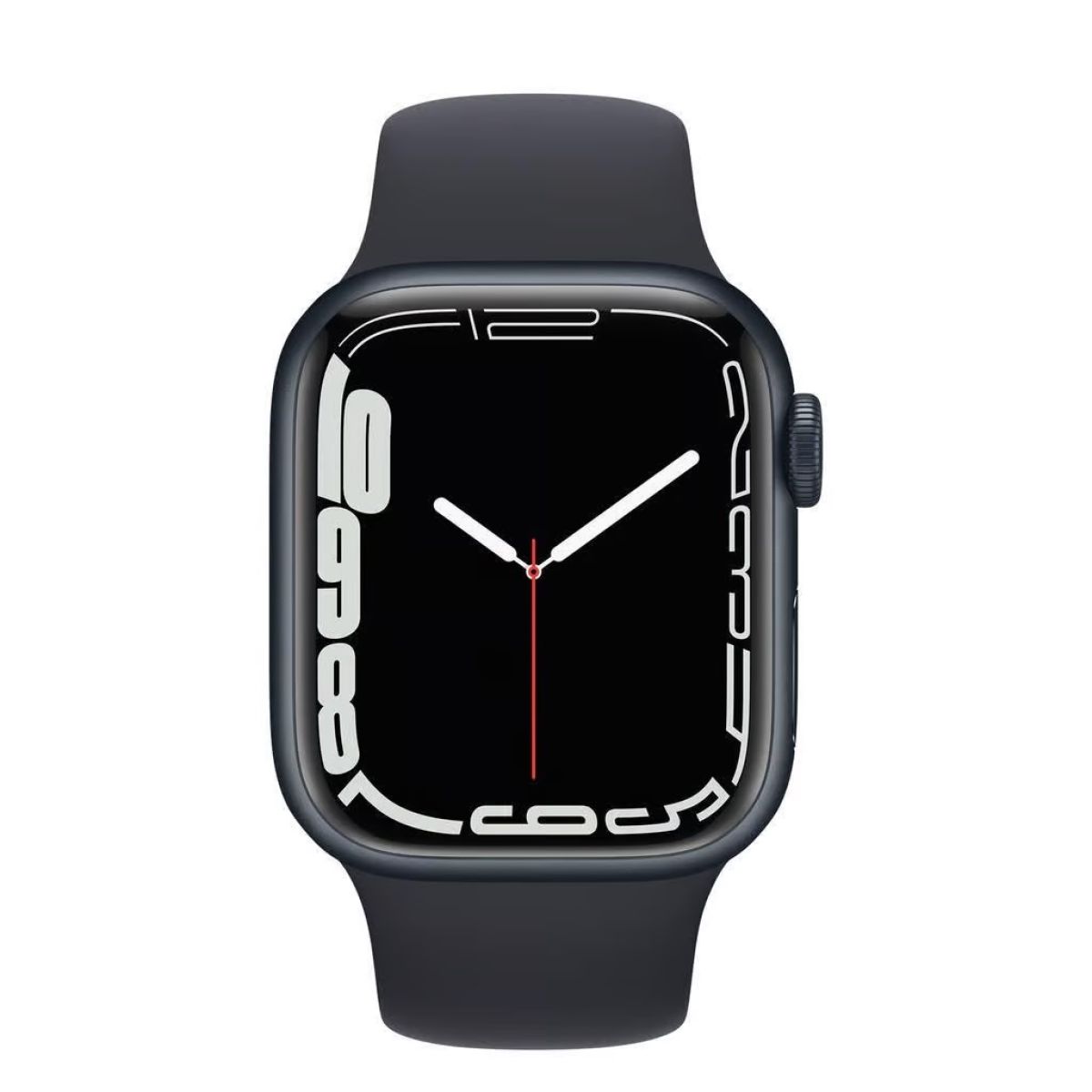 Apple Apple Watch Series 7 45mm (A2474) Aluminium Argent Bracelet Sport