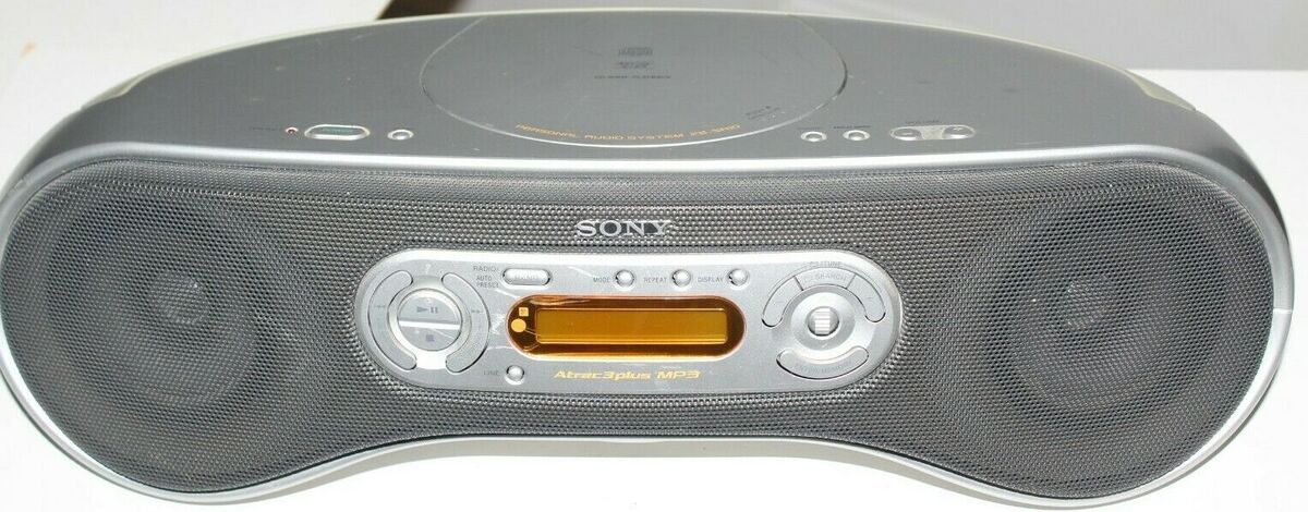 Sony ZS-SN10L Lecteur CD  Gris Poste