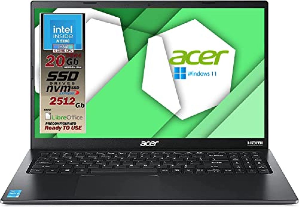 Acer N20H1 INTEL INSIDE 4 Go SSD 128 Go