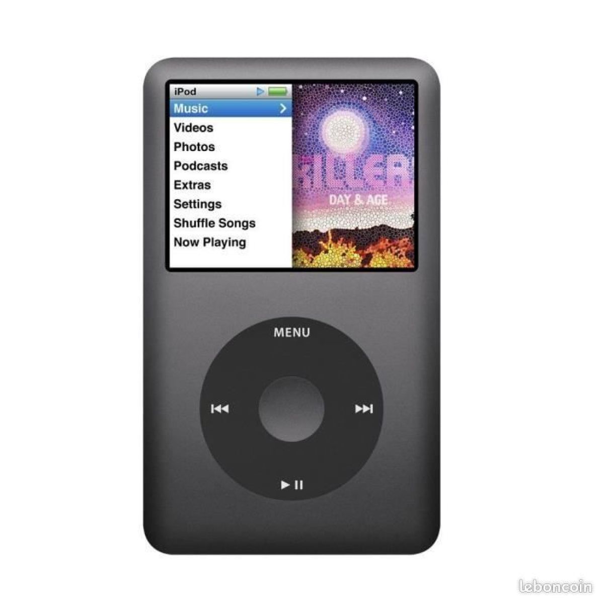 Apple Ipod Classic 80Go  Noir