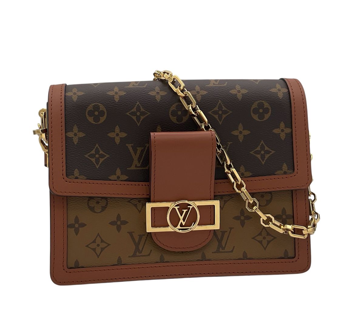 Louis Vuitton Dauphine MM Toile/Cuir Monogram