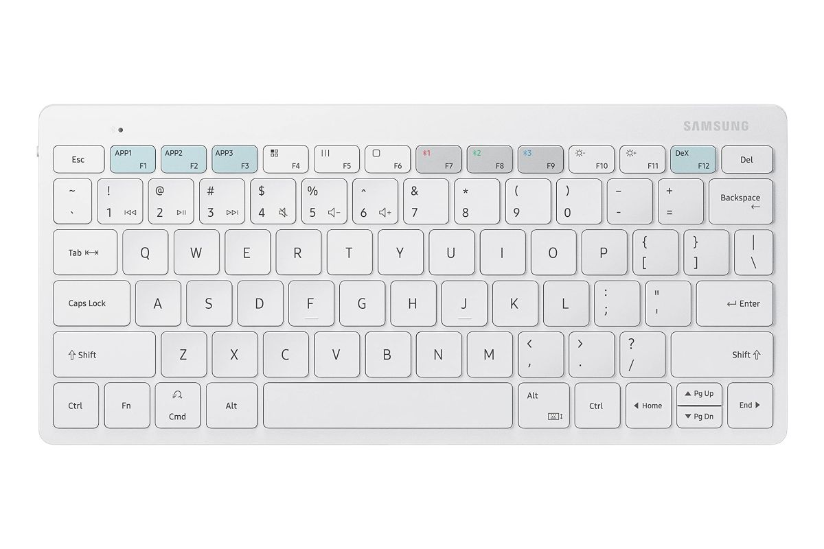 Samsung Keyboard Trio 500 Clavier sans fil Blanc