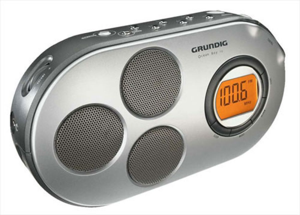 Grundig Ocean Boy 70 Radio Portable Gris argent